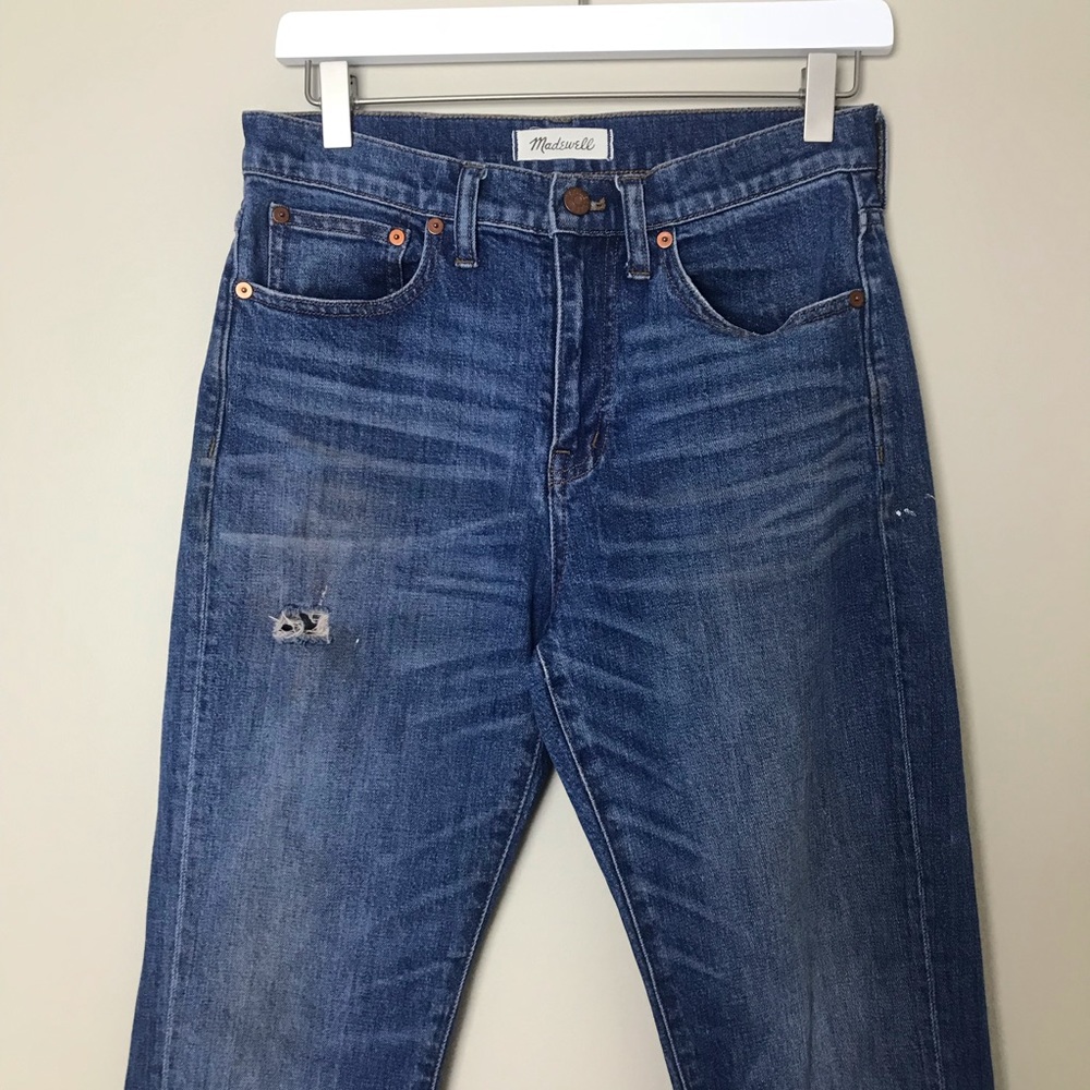 SOLDMadewell Cruiser High Rise Straight Crop Jeans - Picture 3 of 8